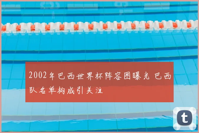 2002年巴西世界杯阵容图曝光 巴西队名单构成引关注